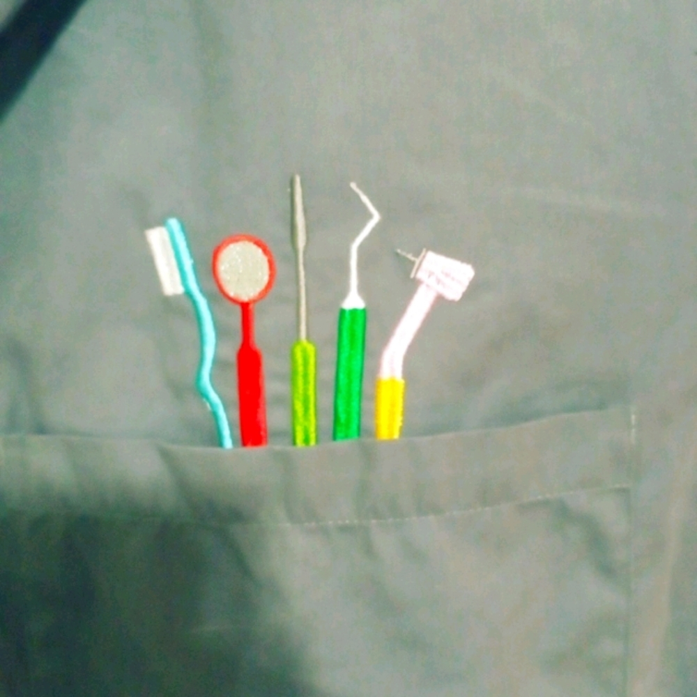 Women XL Dental Scrub Top